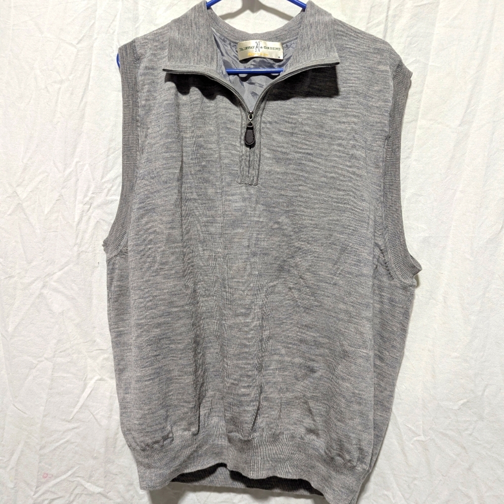 Fairway and Greene 100% Merino Wool Golf Windvest